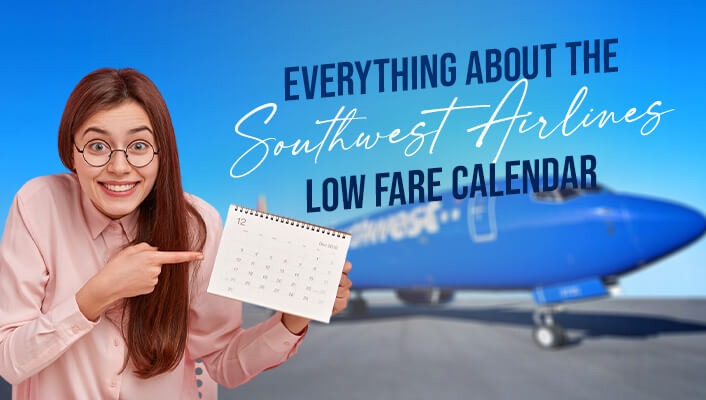 Southwest Airlines low fare calendar